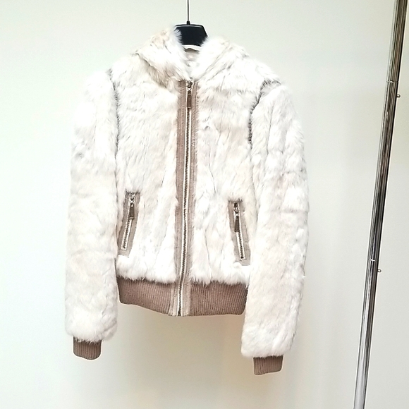 Rabbit Fur Jacket - Picture 1 of 10